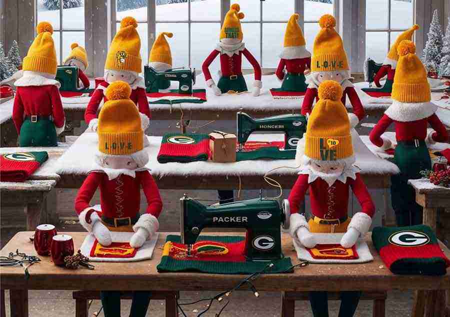 Embordered Cheesehead Fashions