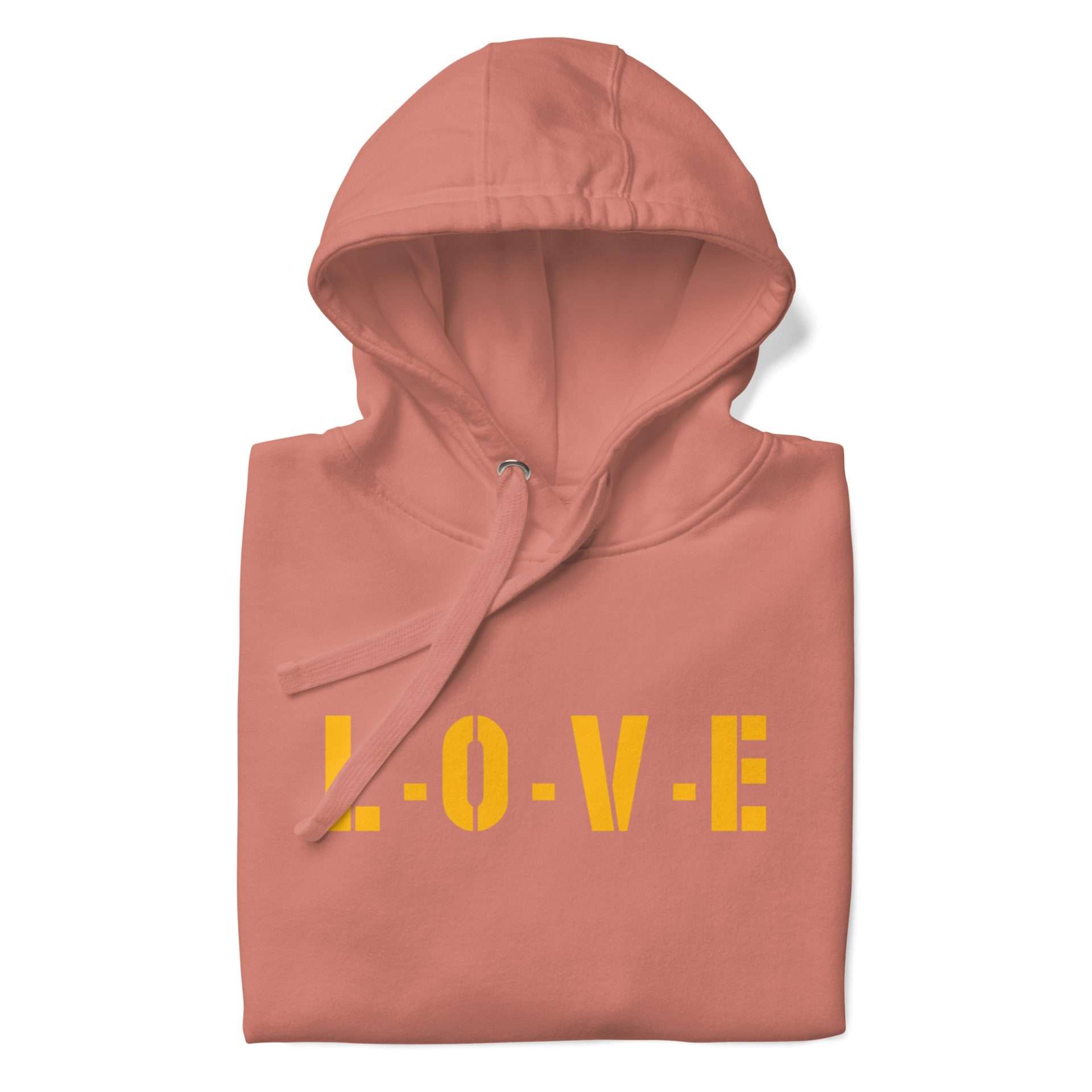 L-O-V-E Unisex Premium Hoodie - Image 3