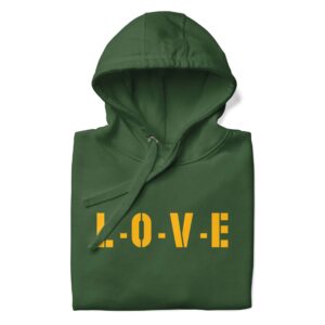 L-O-V-E Unisex Premium Hoodie