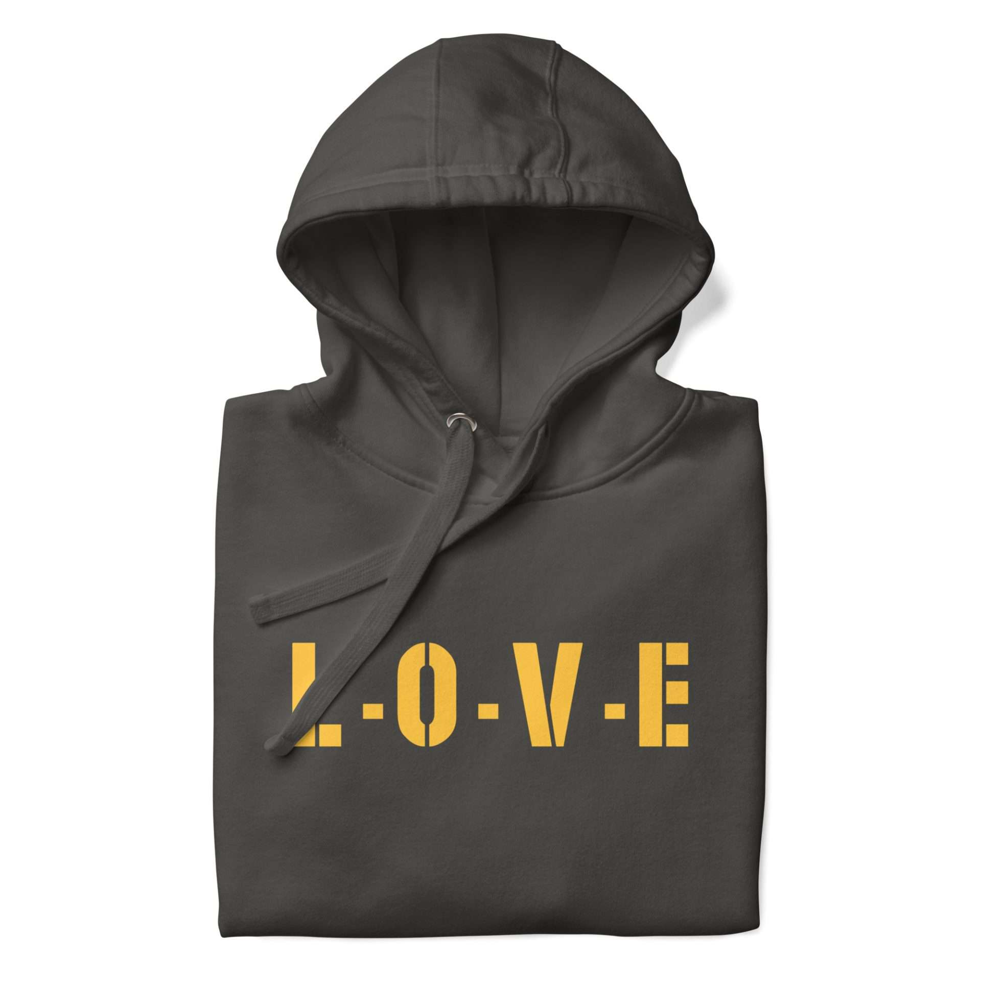 L-O-V-E Unisex Premium Hoodie - Image 2