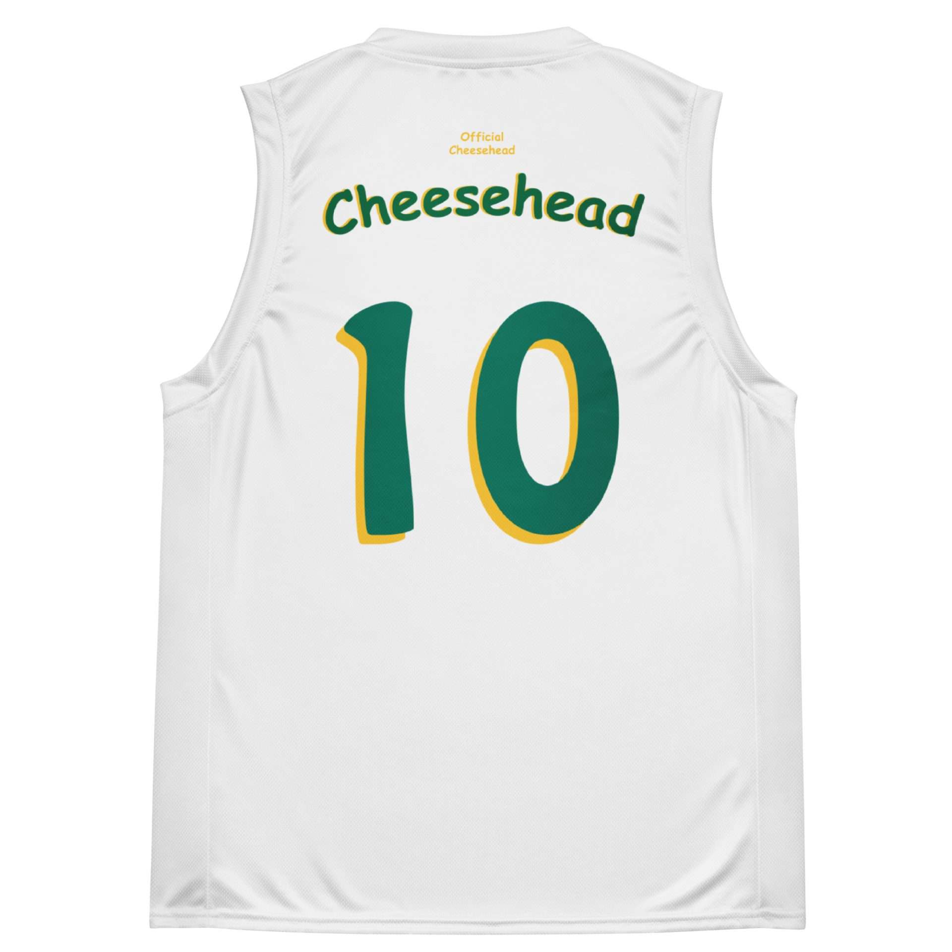Cheesehead unisex basketball jersey - Image 3
