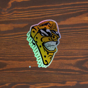 Cheese Guy Holographic Sticker